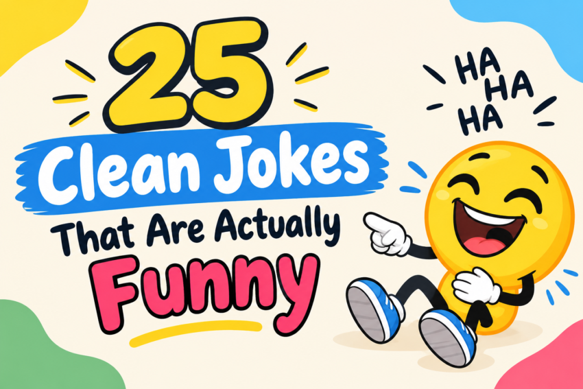 25 Clean Jokes That Are Actually Funny