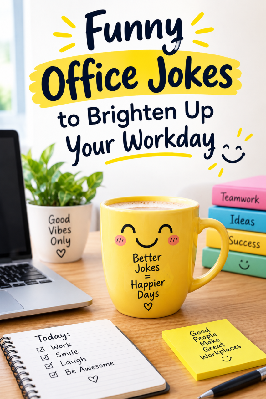 Funny Office Jokes to Brighten Up Your Workday